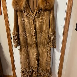Saga Furs Luxurious Brown Mink Coat